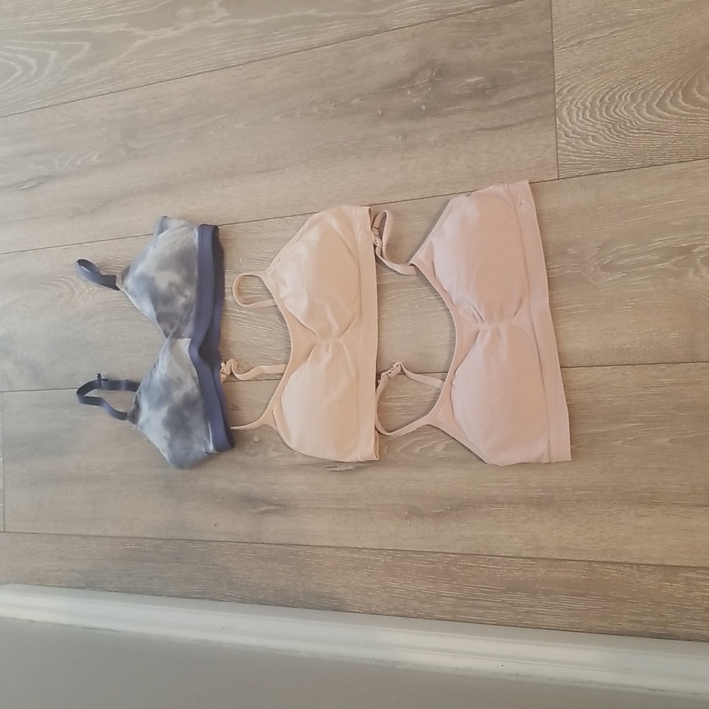 Justice bralettes size 34